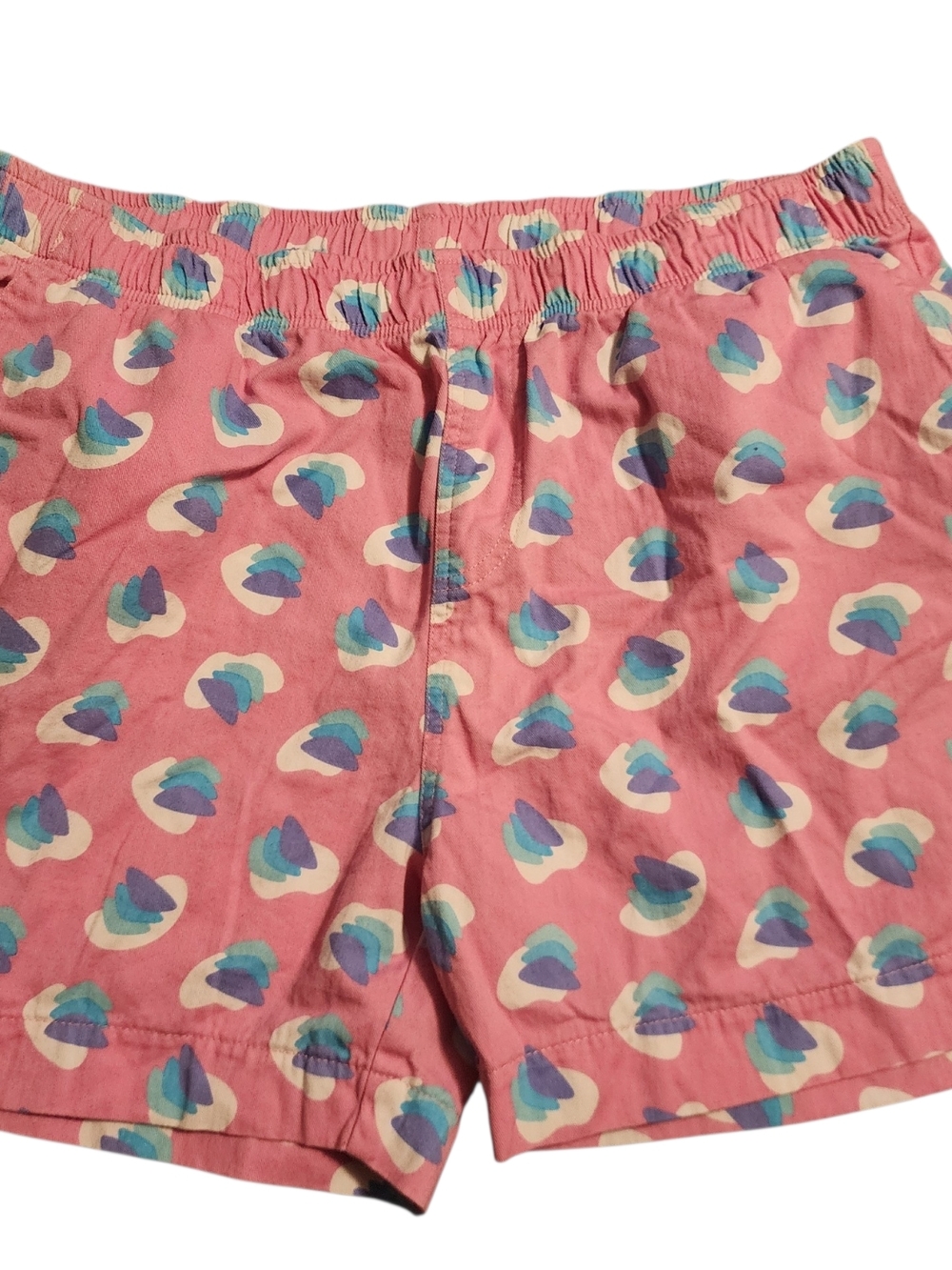 Women's Pink Patterned Shorts